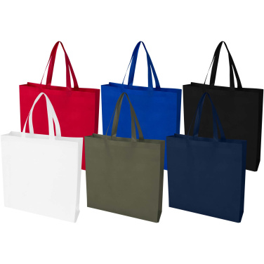 Logo trade promotional items image of: EcoSeal GRS recycled nonwoven gusset tote bag 12L