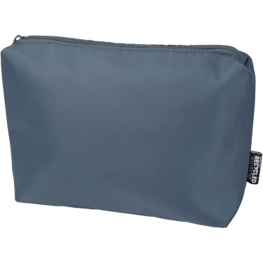 Logo trade promotional gifts picture of: Trip Aware™ recycled travel toiletry pouch 2L