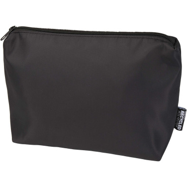 Logotrade promotional merchandise photo of: Trip Aware™ recycled travel toiletry pouch 2L