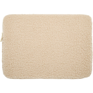 Logotrade promotional giveaway image of: Bear 13" GRS recycled sherpa laptop sleeve 2L