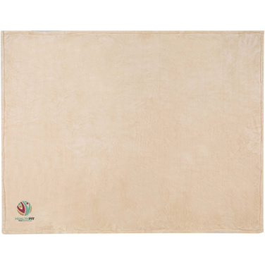Logotrade advertising product picture of: Ashen GRS recycled sherpa blanket