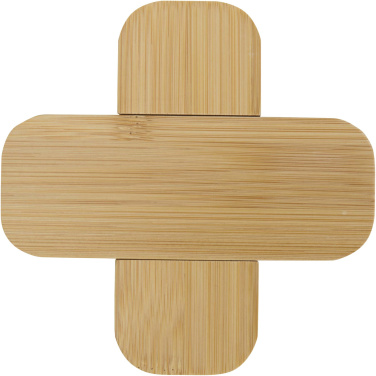 Logotrade promotional gifts photo of: Croc bamboo trivet - small