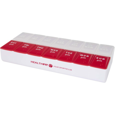 Logo trade corporate gifts image of: Cycle 7-day AM/PM multi-vitamin organiser