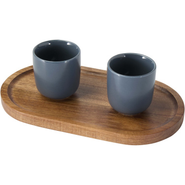 Logo trade business gift photo of: Edge acacia wood serving tray