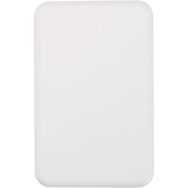 Logo trade advertising products image of: Acrab 10.000 mAh 15W magnetic wireless power bank with 20W PD - made from recycled plastic
