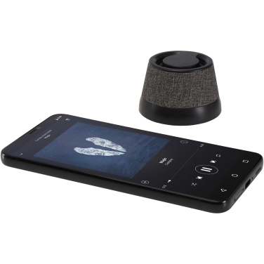 Logo trade promotional giveaway photo of: Horna 3W recycled plastic magnetic wireless speaker