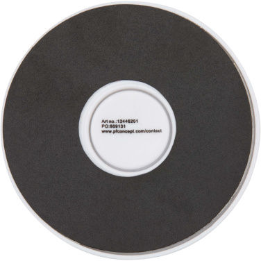 Logo trade promotional gift photo of: Albali recycled plastic magnetic phone holder with ring stand