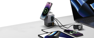 Logotrade promotional gifts photo of: Urban Vitamin Sacramento 105W GAN charger+retractable cables