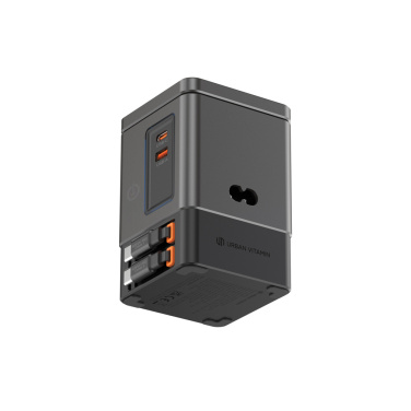 Logotrade promotional giveaways photo of: Urban Vitamin Sacramento 105W GAN charger+retractable cables