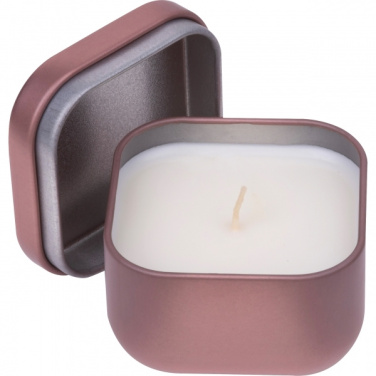 Logotrade corporate gift image of: Candle in tin PRAGUE