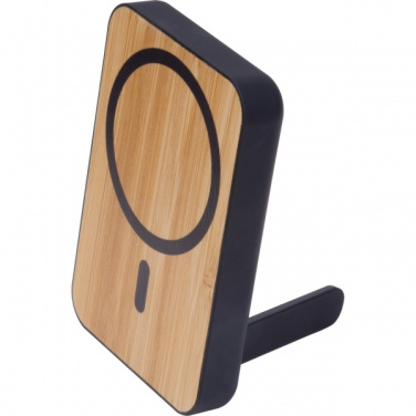 Logo trade promotional item photo of: Wireless power bank 5 000 mAh CAIRO