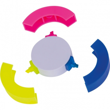 Logotrade promotional merchandise picture of: 3-in-1 Highlighter ANDORRA