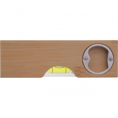 Logo trade promotional items picture of: Spirit Level with Bottle Opener FLORIDA