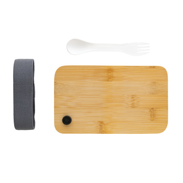 Logo trade advertising products image of: RCS RPP lunchbox with bamboo lid