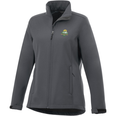 Logo trade business gifts image of: Maxson women's softshell jacket