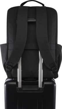 Logotrade corporate gifts photo of: Libra 15” GRS recycled laptop backpack 15L