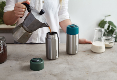 Logo trade promotional gifts picture of: Black+Blum Insulated Leakproof Travel Cup Stainless Steel