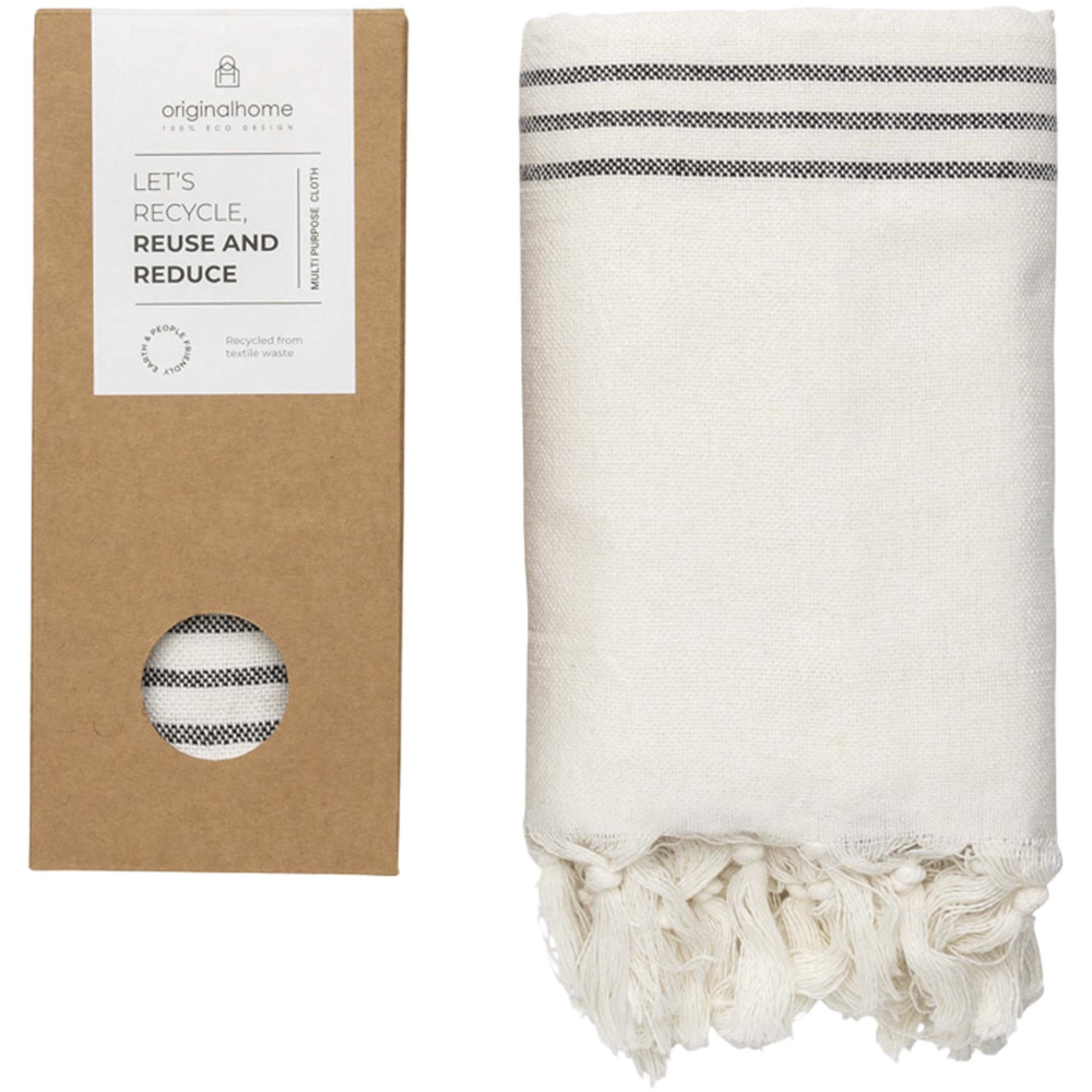 Logo trade corporate gifts image of: Originalhome recycled cloth - 85 x 175 cm