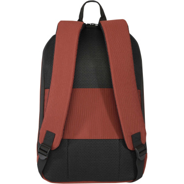 Logo trade promotional items image of: Luma 15" GRS recycled anti-theft laptop backpack 10L