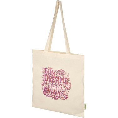 Logotrade promotional product picture of: Odisha 100 g/m² OCS organic tote bag 7L