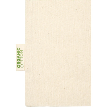 Logo trade promotional giveaways image of: Odisha 100 g/m² OCS organic tote bag 7L