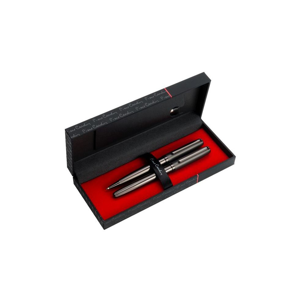 Logo trade promotional merchandise picture of: Writing set ballpoint pen and rollerball pen CORINNE Pierre Cardin