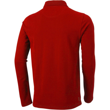 Logo trade promotional products picture of: Oakville long sleeve men's polo
