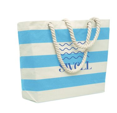 Logo trade promotional items image of: Cotton beach bag 220 gr/m²