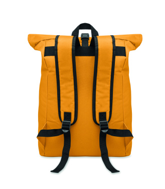 Logo trade promotional product photo of: 600Dpolyester rolltop backpack