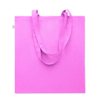 Logotrade promotional giveaway image of: Recycled cotton shopping bag