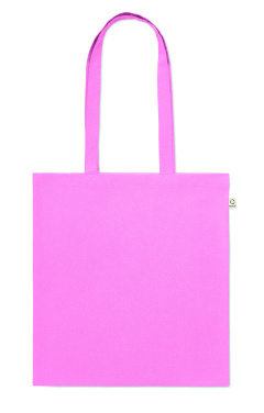 Logo trade promotional items image of: Recycled cotton shopping bag
