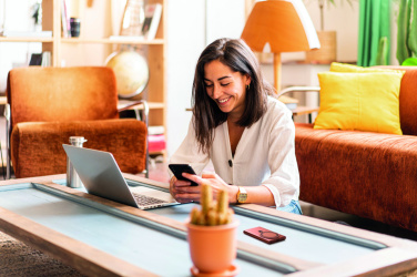 Logo trade corporate gifts picture of: Wireless charger power bank