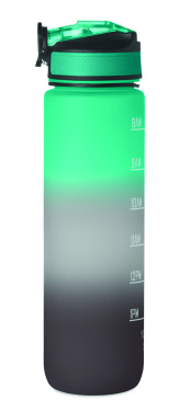 Logo trade promotional merchandise photo of: Sports water bottle RPET 1L