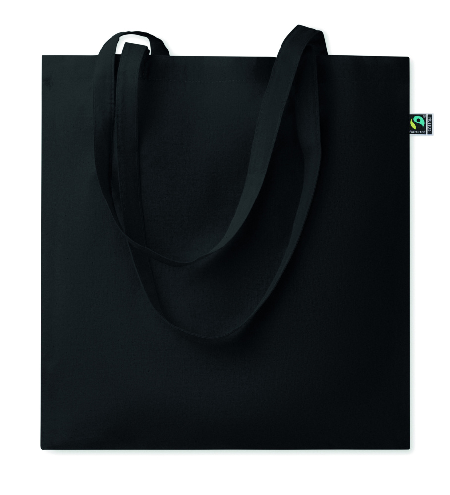 Logo trade promotional giveaways picture of: Shopping bag Fairtrade 180gr