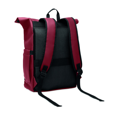 Logo trade promotional item photo of: Rolltop laptop rucksack 600D