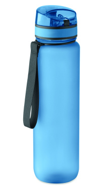 Logo trade advertising products image of: Sports water bottle RPET 1L