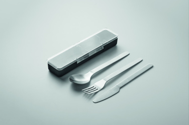 Logotrade promotional giveaway picture of: Stainless steel cutlery set