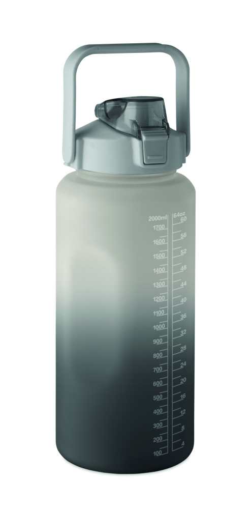 Logo trade promotional giveaway photo of: RPET water bottle 2000ml