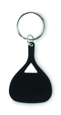 Logotrade promotional giveaway image of: Aluminium key ring