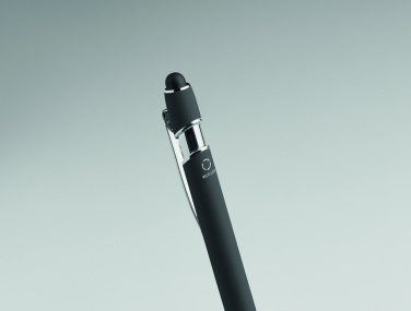 Logo trade promotional giveaway photo of: Recycled aluminium stylus pen