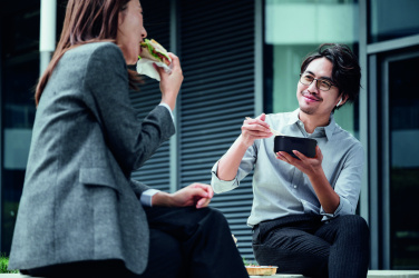 Logo trade promotional giveaways picture of: Cooler lunch bag