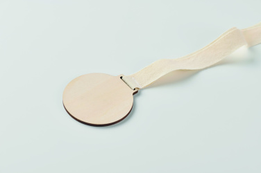 Logo trade advertising products image of: Wooden medal