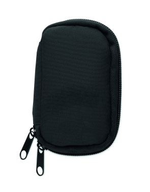 Logo trade promotional gifts picture of: Key case in 300D RPET