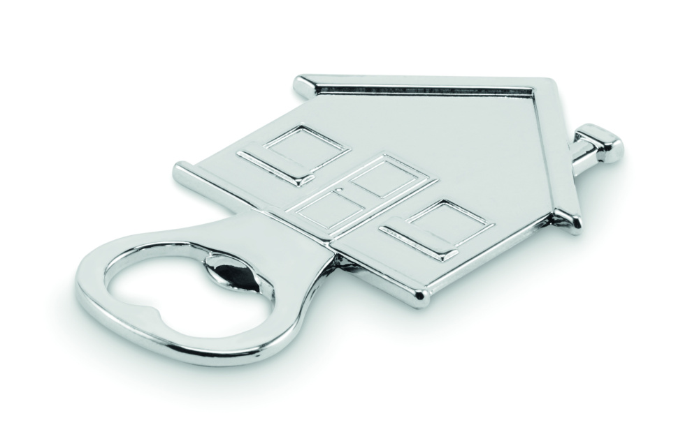 Logotrade promotional product picture of: House shape bottle opener