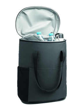 Logo trade promotional products image of: Cooler rucksack 600D RPET