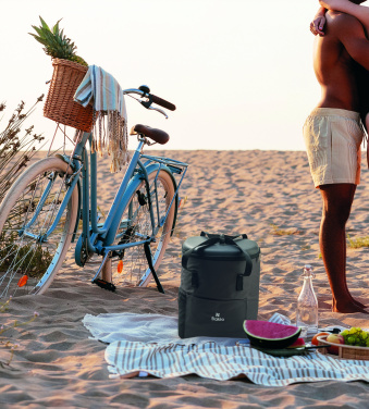 Logotrade promotional giveaway image of: Cooler rucksack 600D RPET