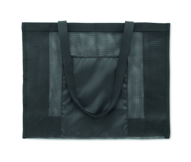 Logo trade promotional merchandise picture of: RPET mesh shopping bag