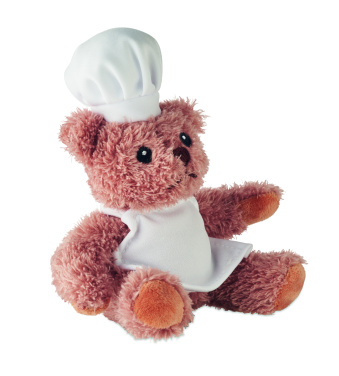 Logotrade promotional item image of: Teddy bear plush chef