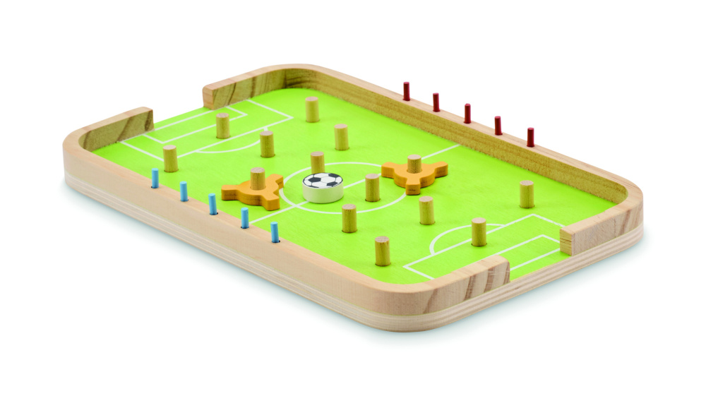 Logo trade promotional gifts picture of: Wooden soccer game