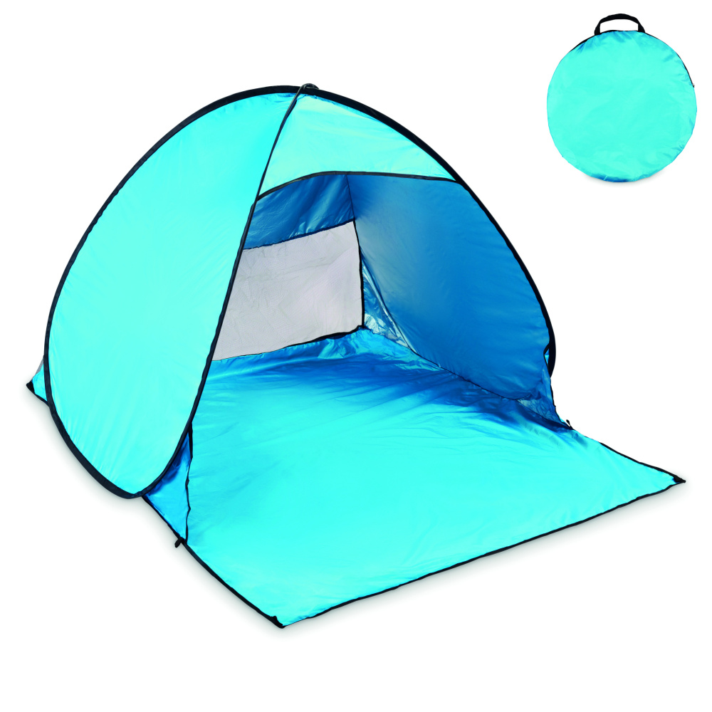Logo trade promotional items image of: Beach tent in 190T polyester